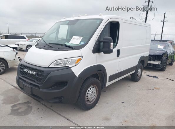 3C6LRVNG1RE128555 2024 RAM PROMASTER 1500 White Առջևի ձախ երեք քառորդ տեսարան