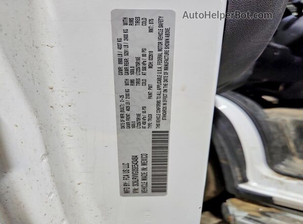 3C6LRVVG0SE543484 2025 RAM PROMASTER Белый Вид подкапотного пространства
