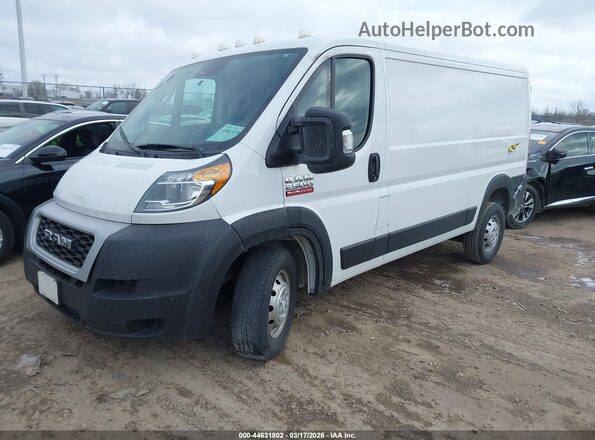 3C6LRVVG9NE140916 2022 RAM PROMASTER 2500 Белый Передняя левая четверть