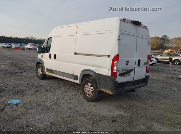 3C6TRVCG2JE117474 2018 RAM PROMASTER 2500 Белый Задняя левая четверть
