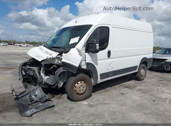 3C6TRVCG9JE113017 2018 RAM PROMASTER 2500 Белый Передняя левая четверть