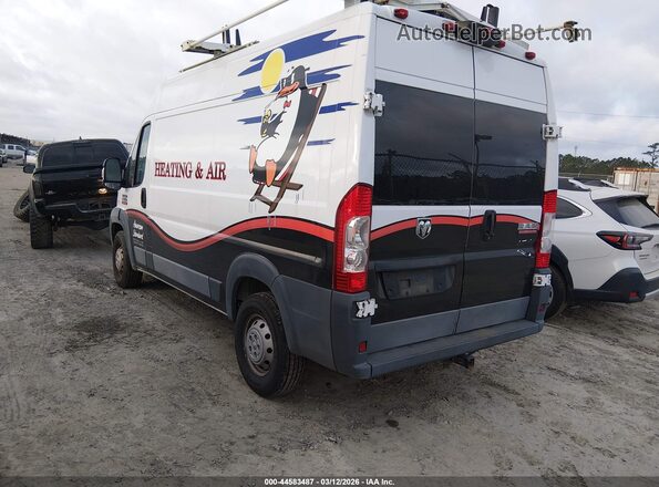 3C6TRVCGXJE101202 2018 RAM PROMASTER 2500 White Задня ліва чверть