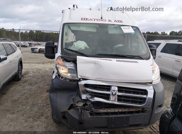 3C6TRVCGXJE101202 2018 RAM PROMASTER 2500 White Вид щитка приладів
