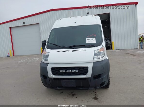 3C6TRVDG5KE544423 2019 RAM PROMASTER 2500 Белый Вид задней части салона