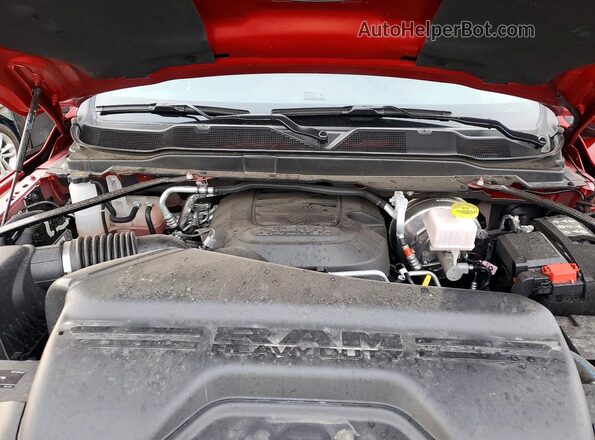 3C6UR5CJ6TG174512 2026 RAM 2500 Красный Вид задней части салона