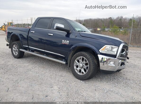 3C6UR5GL1GG179683 2016 RAM 2500 Синий Передняя правая четверть