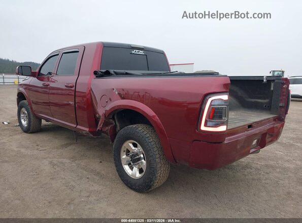 3C6UR5NL4HG517856 2017 RAM 2500 Красный Задняя левая четверть