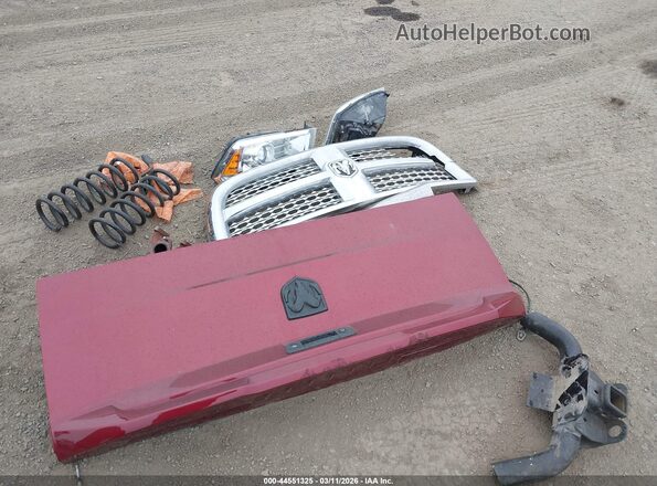3C6UR5NL4HG517856 2017 RAM 2500 Красный Вид щитка приборов