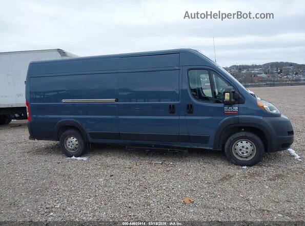3C6URVJG7LE107002 2020 RAM PROMASTER 3500 Blue Widok wnętrza z tyłu