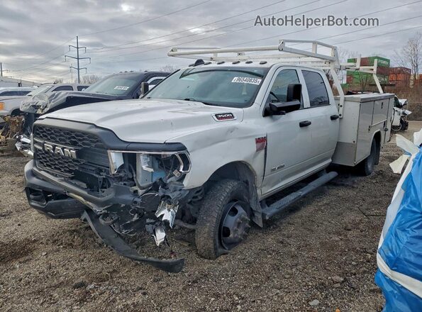 3C7WRTCJ9MG593531 2021 RAM 3500 White Przód lewy