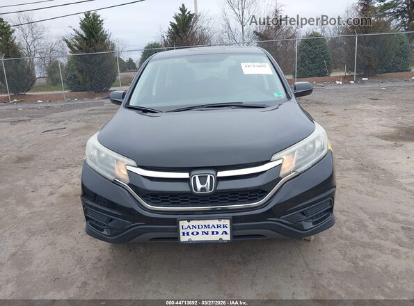 3CZRM3H37GG707186 2016 HONDA CR-V Black Вид щитка приладів