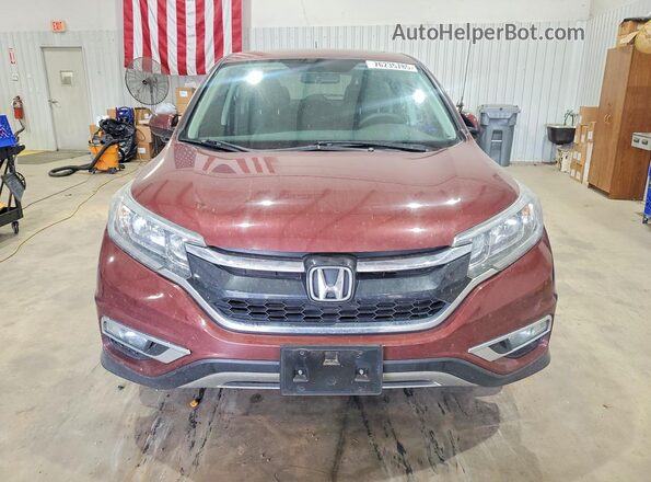 3CZRM3H54GG704523 2016 HONDA CR-V Темно-бордовый Вид спереди
