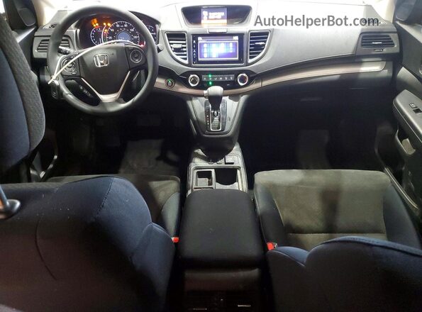 3CZRM3H54GG704523 2016 HONDA CR-V Темно-бордовый Вид панели приборов