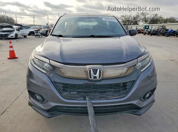 3CZRU5H11KG701967 2019 HONDA HR-V Угольный Вид спереди