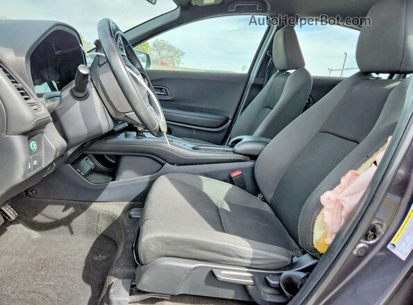 3CZRU5H16LM700316 2020 HONDA HR-V Серый Вид салона спереди