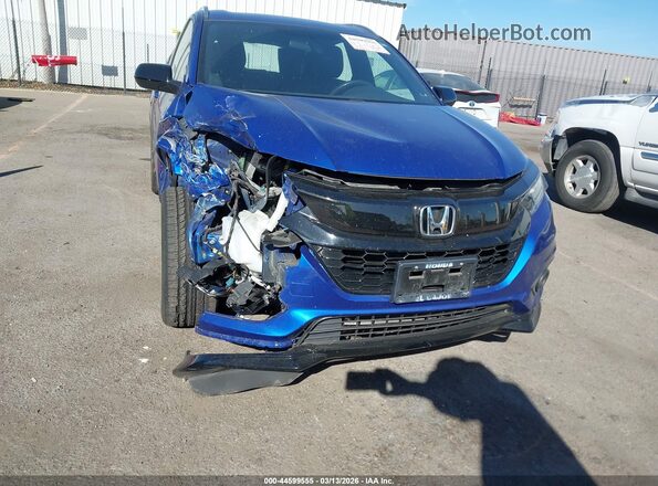 3CZRU5H16LM708044 2020 HONDA HR-V Синий Вид спереди