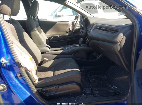 3CZRU5H16LM708044 2020 HONDA HR-V Синий Вид салона спереди