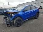 2021 Honda Hr-v Sport Blue vin: 3CZRU5H17MM718387