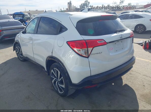3CZRU5H19KM720106 2019 HONDA HR-V Белый Задняя левая четверть
