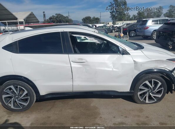 3CZRU5H19KM720106 2019 HONDA HR-V Белый Вид щитка приборов
