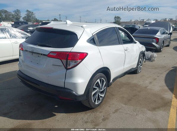 3CZRU5H19KM720106 2019 HONDA HR-V Белый Задняя правая четверть