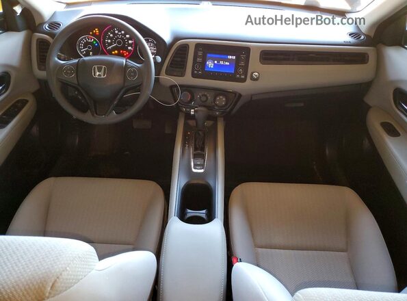3CZRU5H30HM708632 2017 HONDA HR-V Синий Вид панели приборов