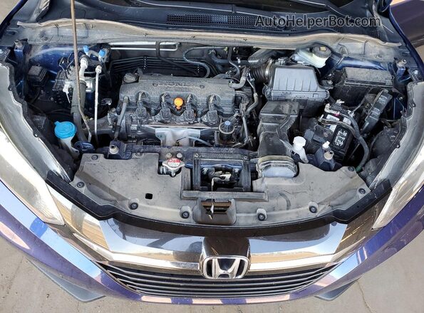 3CZRU5H30HM708632 2017 HONDA HR-V Синий Вид задней части салона
