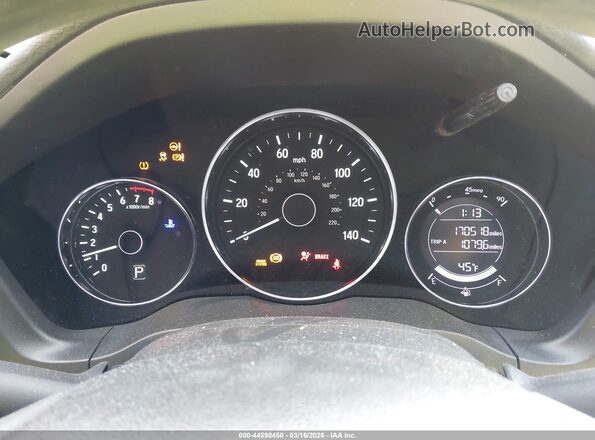 3CZRU5H32KG710212 2019 HONDA HR-V Серебряный Вид задних сидений