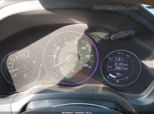 3CZRU5H33MM716430 2021 HONDA HR-V Gray Vista de los asientos traseros