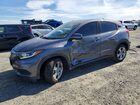 2021 Honda Hr-v Lx Gray vin: 3CZRU5H34MM726478
