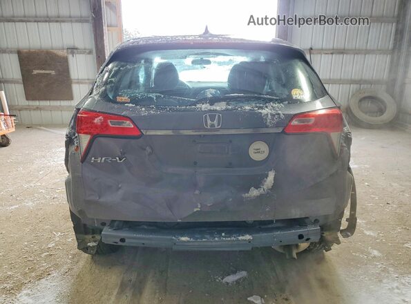 3CZRU5H36KG712576 2019 HONDA HR-V Серебряный Вид сзади