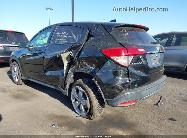 3CZRU5H37KG704812 2019 HONDA HR-V Черный Вид спереди