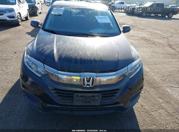 3CZRU5H37KG704812 2019 HONDA HR-V Черный Вид задней части салона