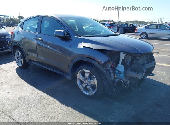3CZRU5H37MM714972 2021 HONDA HR-V Серый Передняя правая четверть