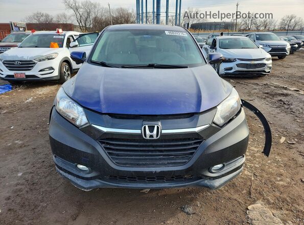 3CZRU5H57HM707852 2017 HONDA HR-V Синий Вид спереди