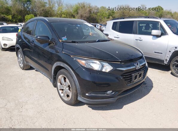 3CZRU5H72HM700874 2017 HONDA HR-V Черный Передняя правая четверть