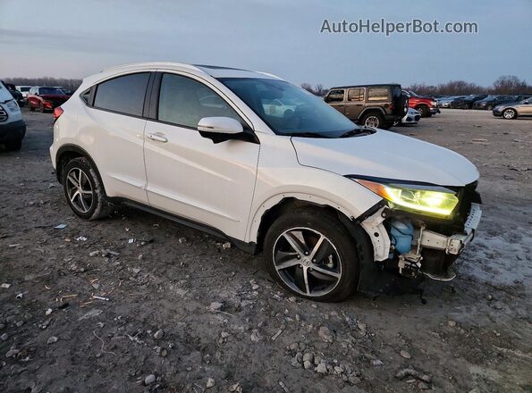 3CZRU5H76MM704033 2021 HONDA HR-V White Front right