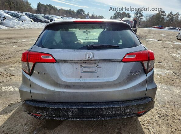 3CZRU6H10KG707975 2019 HONDA HR-V Silver Vista trasera