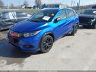 2021 Honda Hr-v Awd Sport Blue vin: 3CZRU6H12MM702443