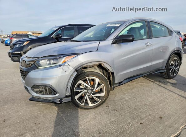 3CZRU6H13KG715116 2019 HONDA HR-V Серебряный Передняя левая четверть