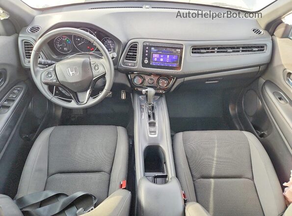 3CZRU6H13KG715116 2019 HONDA HR-V Серебряный Вид панели приборов