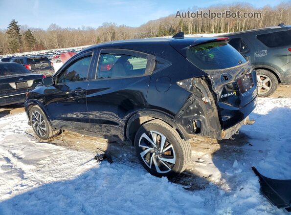 3CZRU6H15KM741086 2019 HONDA HR-V Black Հետևի ձախ
