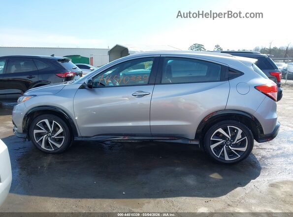 3CZRU6H18KG720182 2019 HONDA HR-V Серебряный Панорамный вид салона 360°
