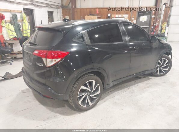3CZRU6H19LM719545 2020 HONDA HR-V Black Tył prawy