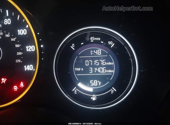 3CZRU6H19LM719545 2020 HONDA HR-V Black 