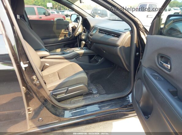 3CZRU6H19MM733947 2021 HONDA HR-V Черный Вид салона спереди