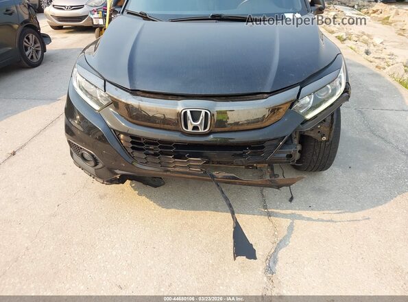 3CZRU6H19MM733947 2021 HONDA HR-V Черный Вид спереди