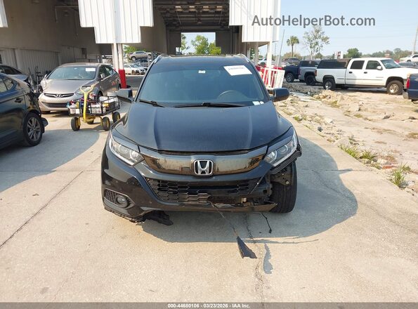 3CZRU6H19MM733947 2021 HONDA HR-V Черный Вид щитка приборов