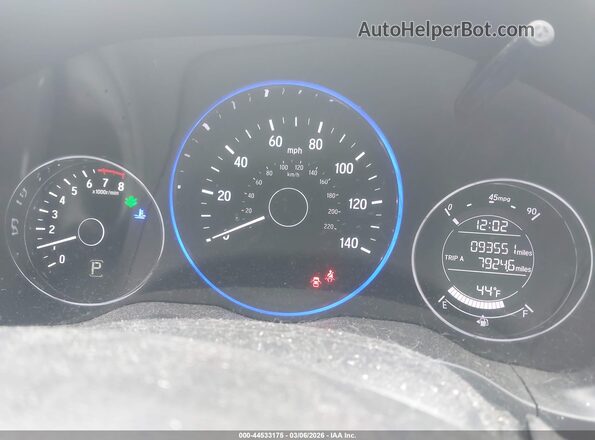 3CZRU6H1XMM756086 2021 HONDA HR-V Серый Вид задних сидений