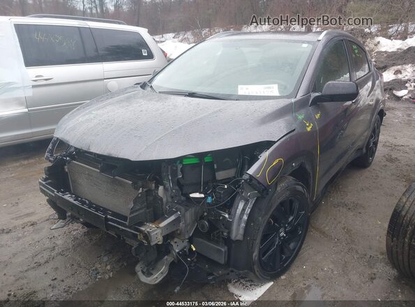 3CZRU6H1XMM756086 2021 HONDA HR-V Серый Передняя левая четверть